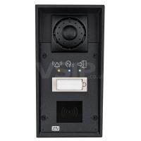 2N IP Force with 1 Button, Pictograms, RFID Reader Slot and 10W Speaker
