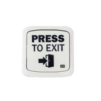 2N Exit button (suitable for IP Vario/Force with card reader or any model of IP Verso) - flush mount only, 68mm flush mount box required