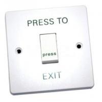 Plastic exit button, surface mount