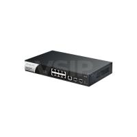 VigorSwitch G2100 8+2 Port Switch, 8 Gigabit RJ-45 Ports + 2 SFP Ports. Layer 2 Managed