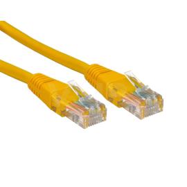 1-metre cat 5 cable in yellow