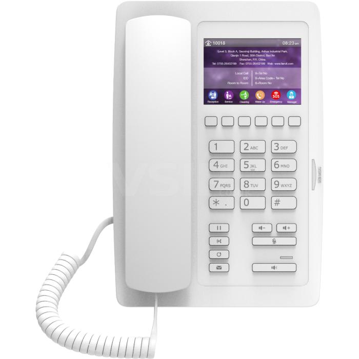 Fanvil H5W Hotel IP Phone in White with built in Wifi