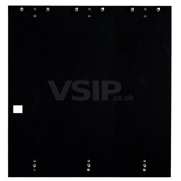 Backplate to surface-mount 9 Verso or Access Unit modules (3x3)