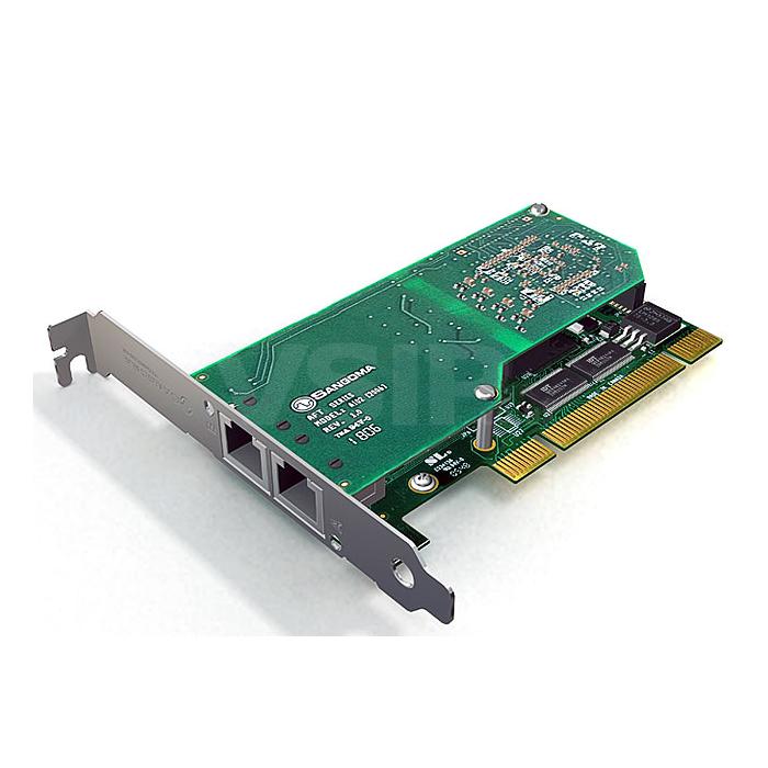 Sangoma A102 Dual Port T1/E1/J1 PCI Card