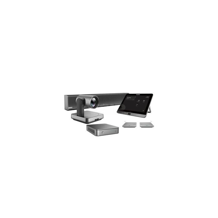 Yealink MVC640 2nd Generation Medium Room System with 4K UVC84 PTZ Camera, MCore Kit (Mini PC and MTouch II Controller), 1 x MSPEECH SPEAKER MIC